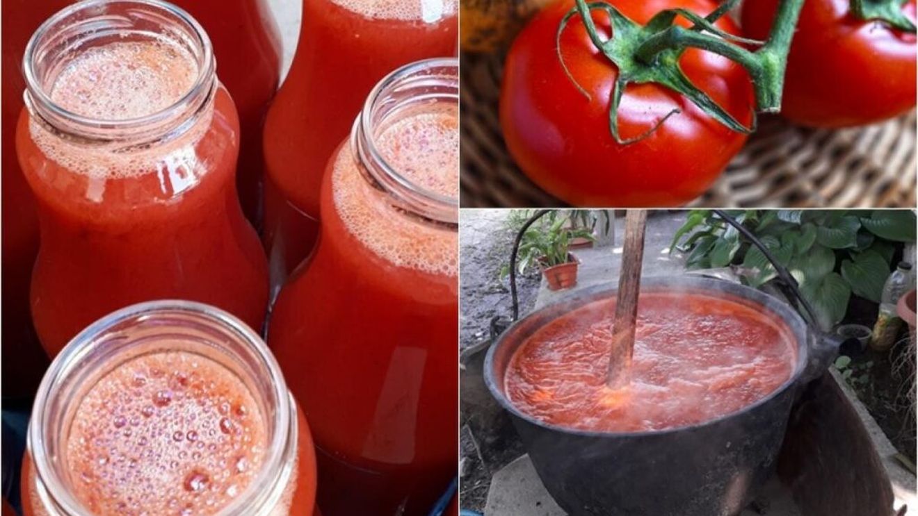 VIDEO | La Buzău, sucul de roșii la super-preț atrage cumpărători din toată țara. E mai ieftin decât dacă l-ai produce acasă