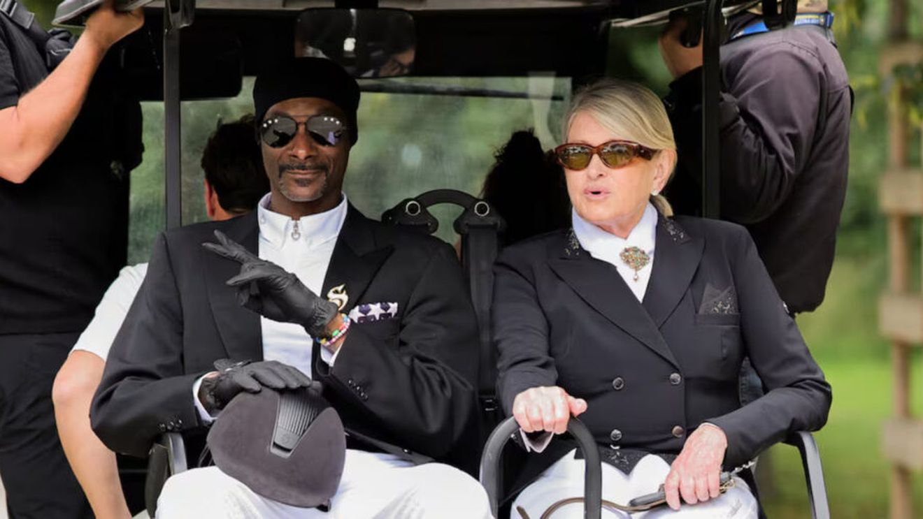 Experta în gastronomie Martha Steward și nonconformistul Snoop Dogg: cel mai ciudat cuplu de la Jocurile Olimpice