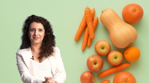 VIDEO | Dr. Iustina Stoian: „Merele fac un cleaning natural, iar morcovii și țelina apio stimulează masticația și hidratarea”