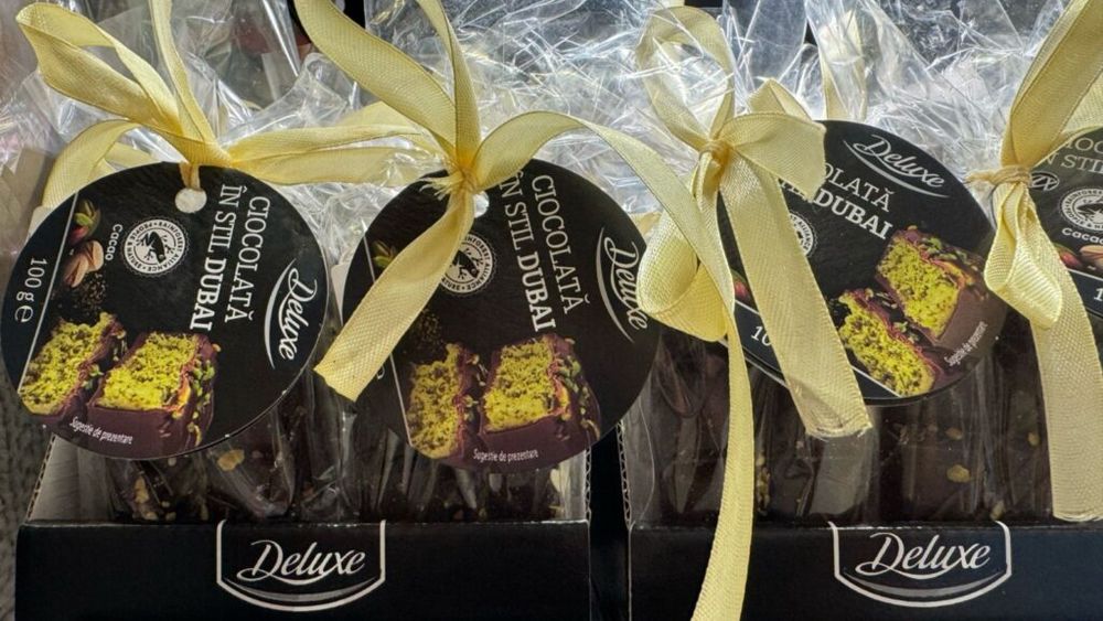 Ciocolata în stil Dubai, de la un producător român, ajunge pe rafturile Lidl din Europa / Primul export a ajuns deja în Croația