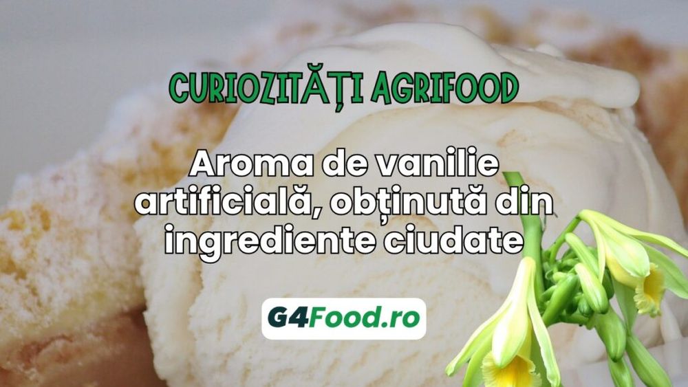 Curiozități agrifood - 16 iulie: Aroma de vanilie artificială, obținută din ingrediente ciudate