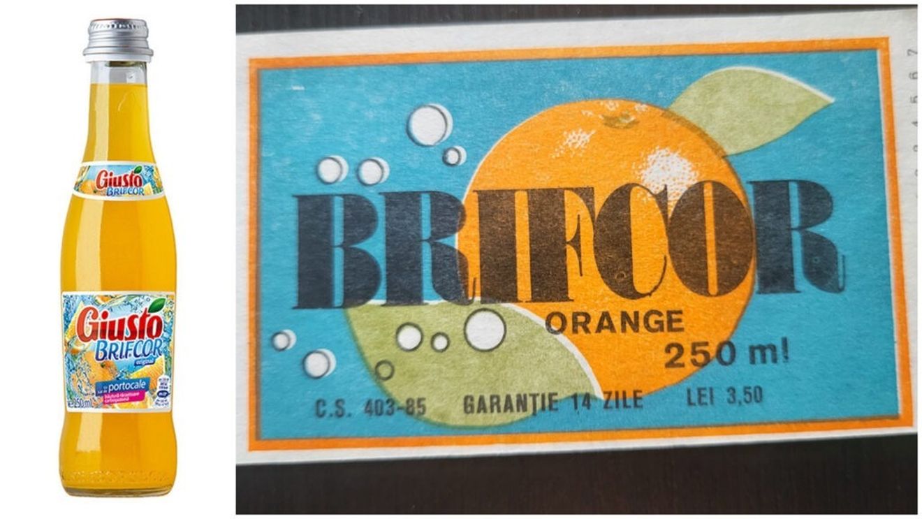 Branduri din comunism care au trecut testul timpului: Brifcor, băutura obținută inițial din macerarea a 14 plante, inclusiv buruieni / Alternativă la concentratul de portocale