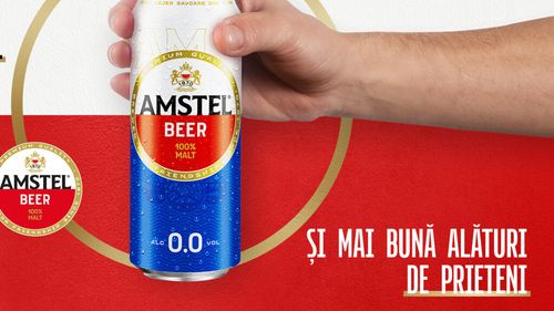 HEINEKEN România lansează Amstel 0.0% / Piața berii fără alcool a crescut cu 10% în 2025