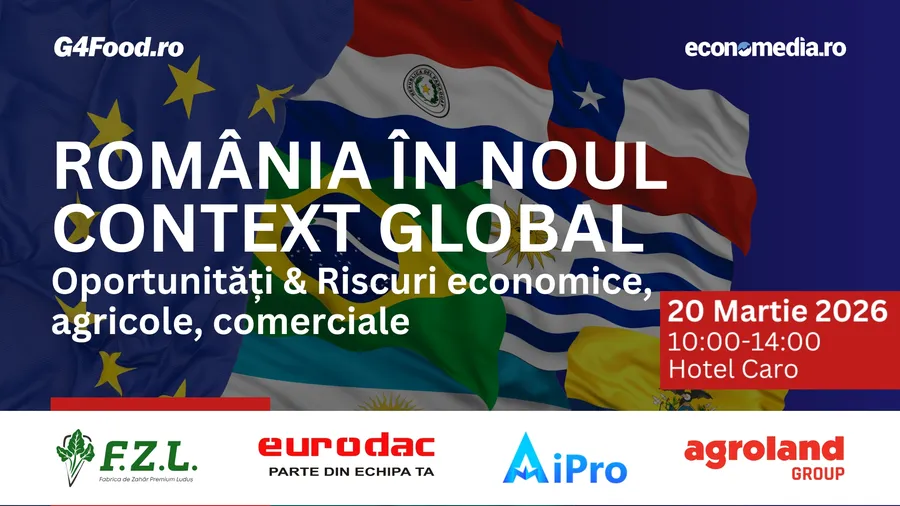 Conferinta Economedia si G4Food: Romania in Noul Context Economic Global