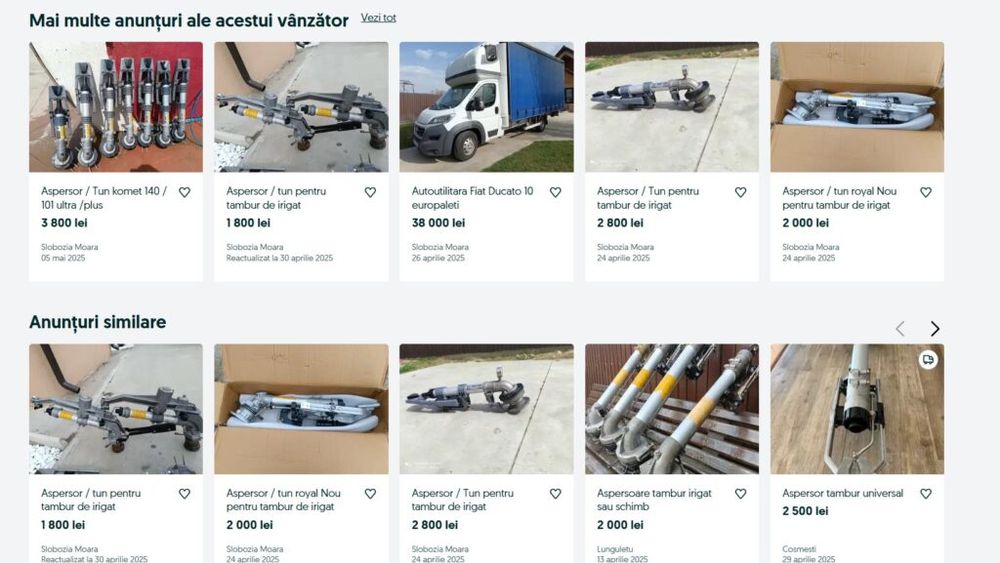 Piața neagră în agricultură: Cum ajung utilajele furate și pesticidele contrafăcute la vânzare pe site-urile de anunțuri / „În acest moment, nu avem temeiul legal pentru a verifica mediul online”
