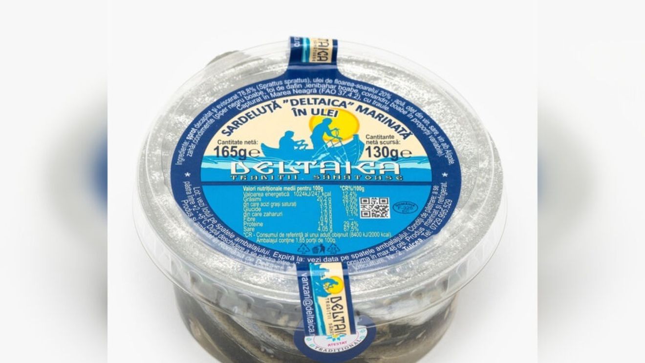 Ministerul Agriculturii: „Sardeluţă marinată fabricată potrivit tradiţiei din România” este o reţetă transmisă de la o generaţie la alta de peste 30 de ani