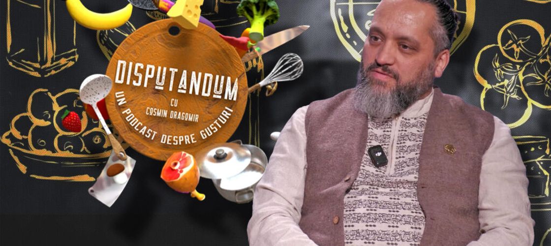 VIDEO | „DISPUTANDUM, un podcast despre gusturi cu Cosmin Dragomir” (Episodul 1) / Chef Mehrzad Moghazehi, despre Iran, identitate și cum se reconstruiește o bucătărie