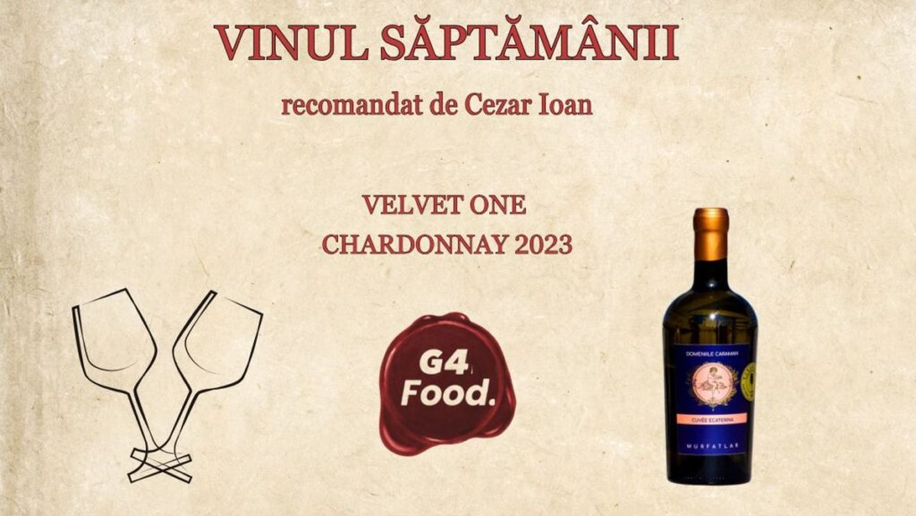 VIDEO | „Vinul săptămânii”: Chardonnay baricat de la Domeniile Caraman – un alb elegant, perfect pentru preparate din pește și fructe de mare