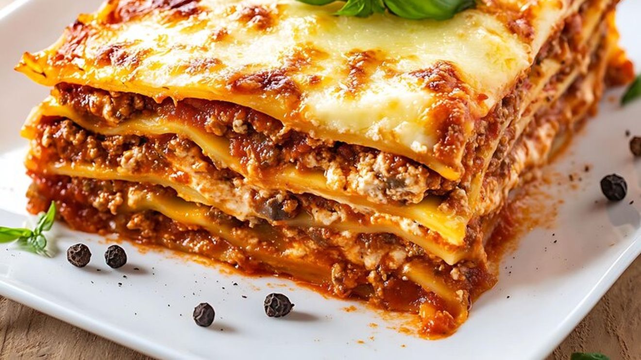 Prânzul de duminică. Lasagna cu sos ragù bolognese. Cum se face de la A la Z, rețetele și procedeul pentru sosul cu carne, sosul bechamel și clasicele foi de lasagna