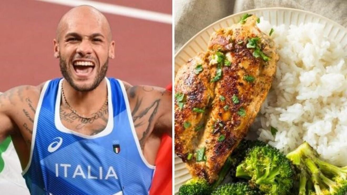 Cel mai rapid om din lume preferă puiul cu orez, pizza, dar și ciocolata neagră/Sportivul italian Marcell Jacobs își apără la Paris titlul câștigat la Tokyo, în 2021