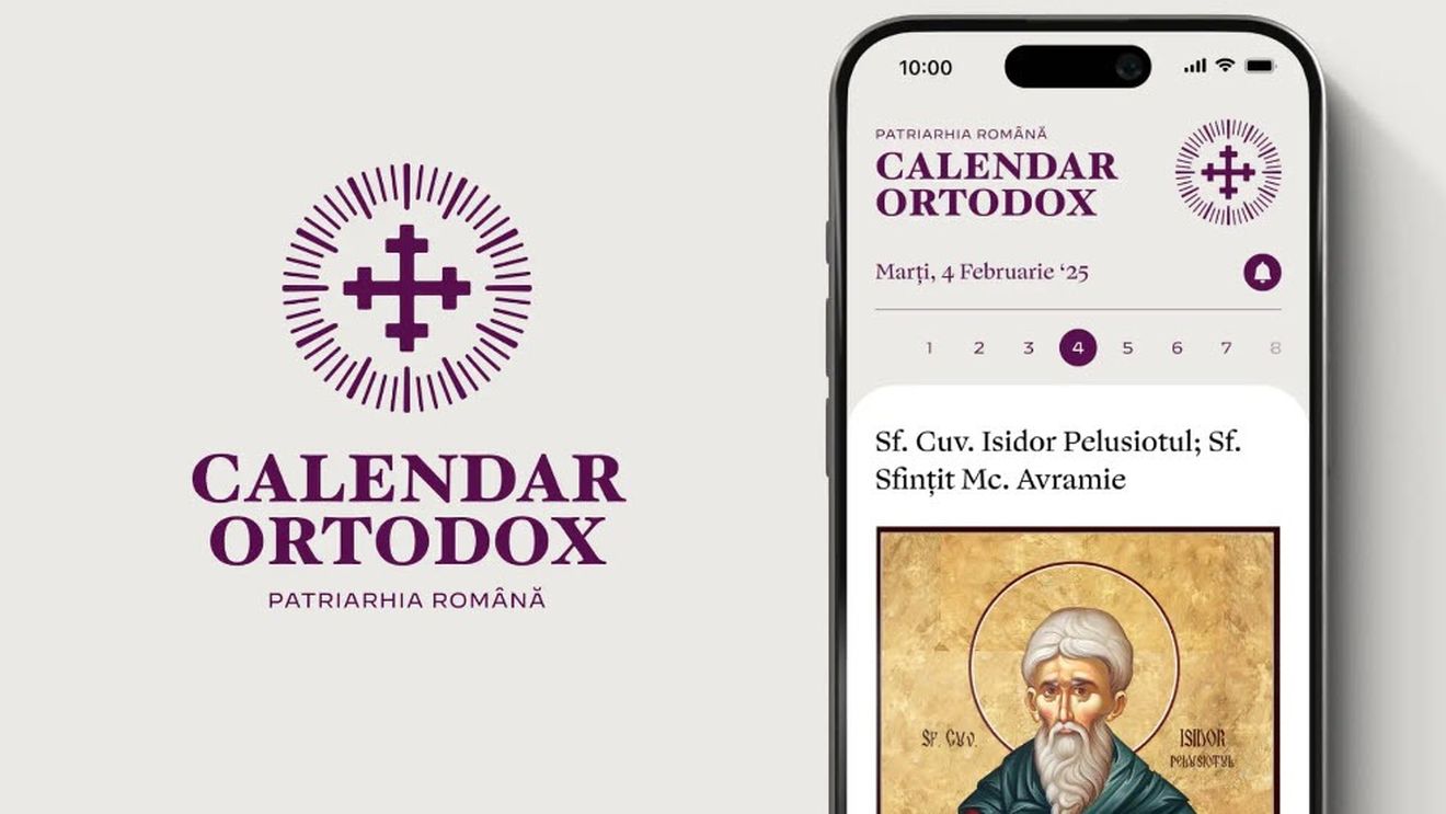 Zilele de post și de dezlegare la pește vor fi anunțate pe telefon/ Patriarhia Română a creat o aplicație, care va înlocui calendarul cu zilele de sărbătoare și post