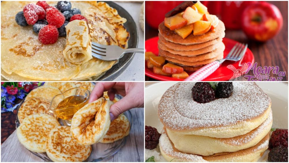 Cele mai bune 15 rețete de clătite (dulci și sărate)/ Micul dejun sau desertul pe care le iubesc și copiii și adulții