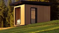 Casa neobișnuită din Alpii italieni construită din deșeuri de orez și care adăpostește un stup de albine
