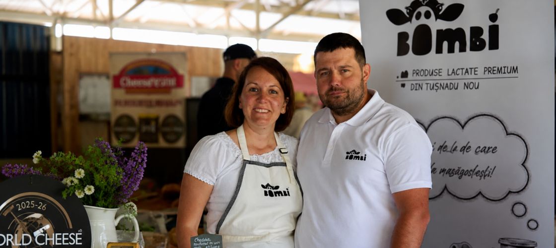 VIDEO | Bömbi, brandul de lactate premium din Tușnad, ajuns pe podiumul mondial al bânzeturilor: „Ferma nu este doar un loc de muncă, ci modul nostru de viață”