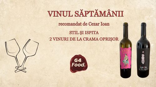 VIDEO | „Vinul săptămânii”: Două recomandări de la Crama Oprișor – „Stil”, un shiraz accesibil, și „Ispita”, un vin de colecție din care există mai puțin de 10.000 de sticle