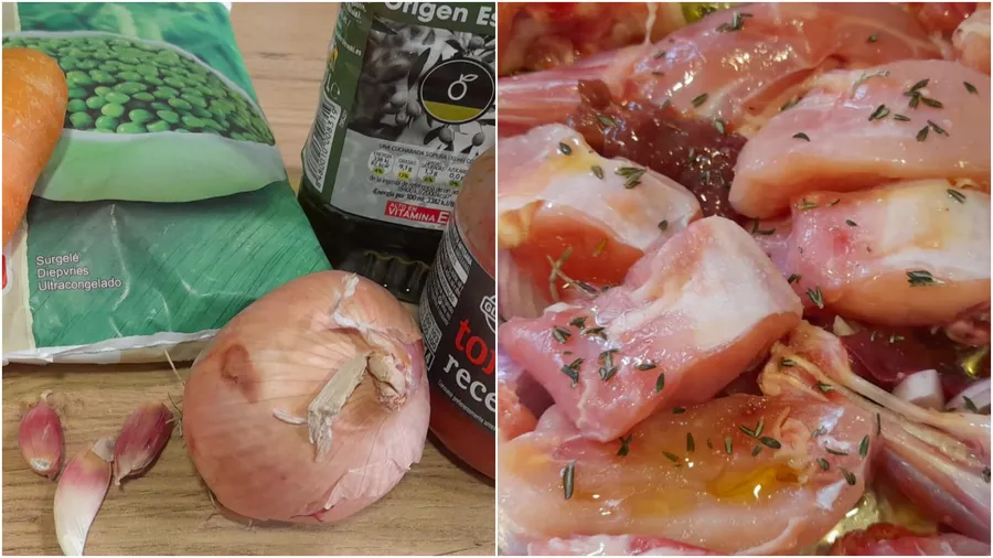 tocana de mazare cu iepure