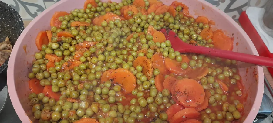 tocana de mazare cu iepure