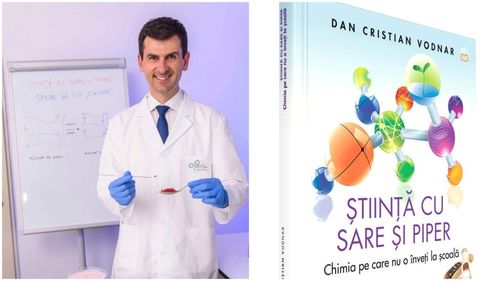 INTERVIU Dan C. Vodnar, autor „Știință cu sare și piper”: „Putem găti fără să avem cunoștințe avansate de chimie, dar înțelegerea unor aspecte de bază ale chimiei alimentare ar putea îmbunătăți calitatea și consistența preparatelor culinare”
