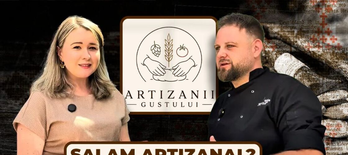 FOTO-VIDEO | Artizanii gustului (Ep. 2): Andreea și Andrei Podeanu și-au investit toate economiile într-o afumătorie: „La început, mulți clienți se uitau cu coada ochiului la produsele noastre” / Secretul pentru a obține un salam artizanal