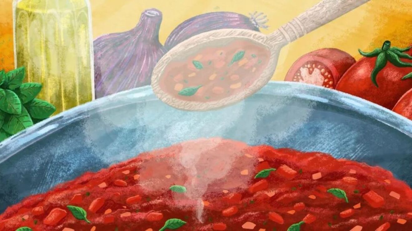 Sos de roșii preparat în cinci minute/O jurnalistă din Statele Unite pasionată de bucătărie pledează pentru gătitul acasă