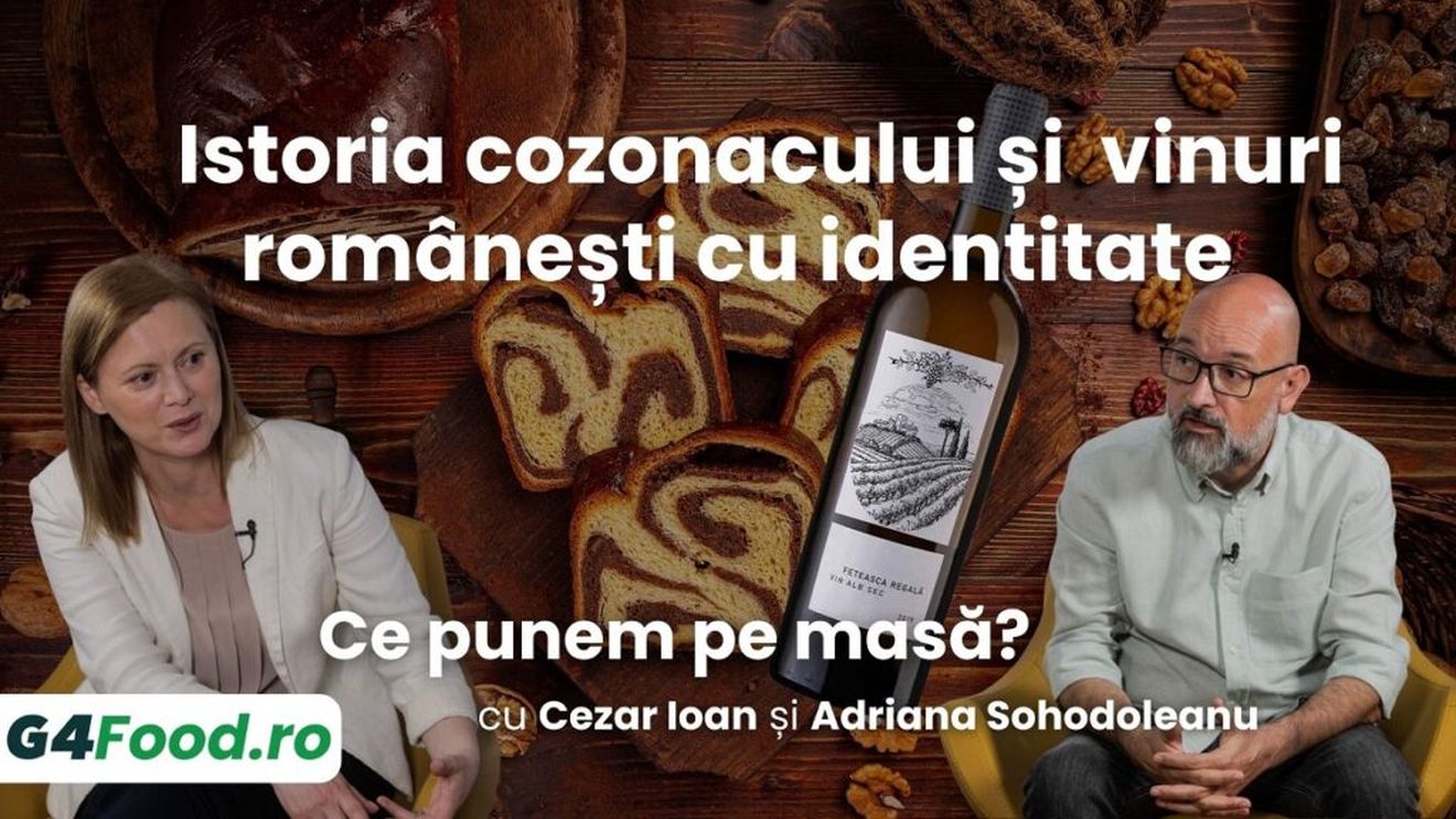VIDEO Ce punem pe masă? Puțin din toate (Ep. 2): Istoria cozonacului și vinuri românești cu identitate