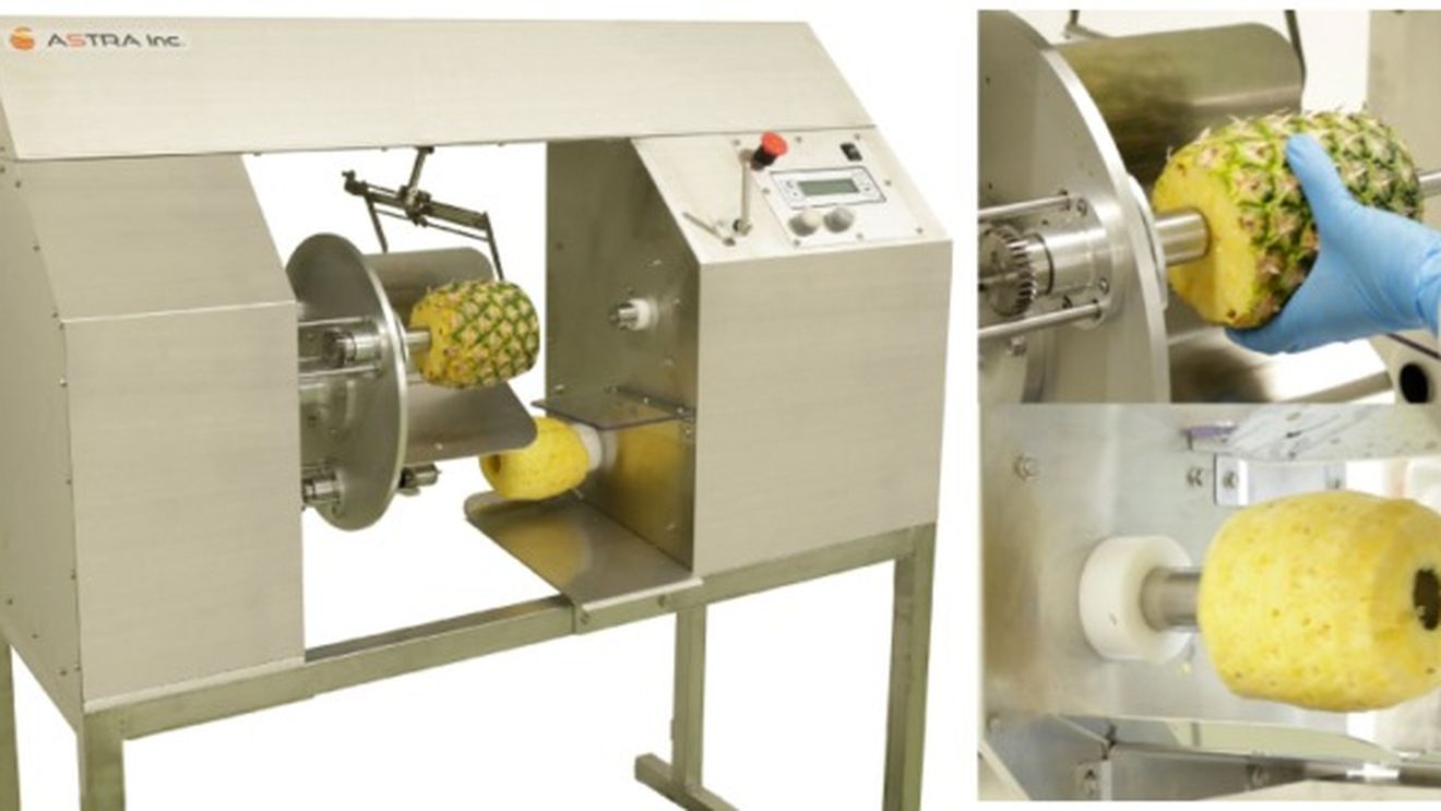 O companie japoneză de top duce automatizarea la nivelul următor: a inventat utilajul care decojește ananasul în doar 7 secunde / Investiția în noul decojitor se amortizează în doar 3 luni