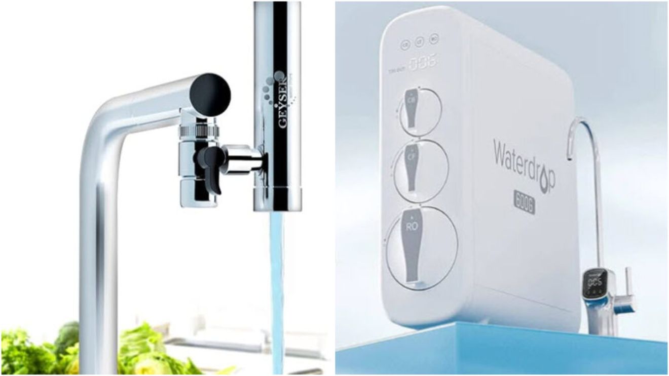 Din ce în ce mai des consumatorii casnici preferă să instaleze filtre de apă pentru a utiliza fără griji apa de la robinet/ Astfel de decizii contribuie și la reducerea cantității de ambalaje de plastic