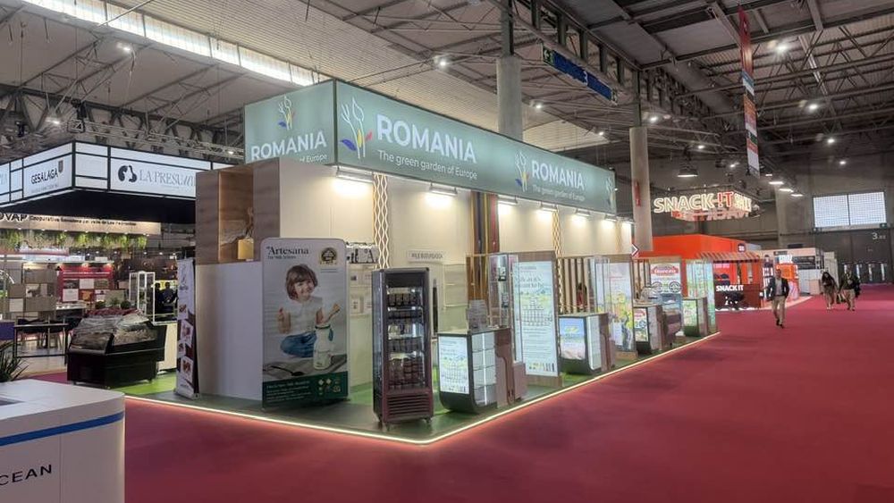 EXCLUSIV | Care sunt cele 26 de companii românești prezente la târgul Alimentaria, din Barcelona / Cristian Tănase, Asociația pentru promovarea Alimentului Românesc: „Ne dorim la cât mai multe contracte încheiate și de viitor!”