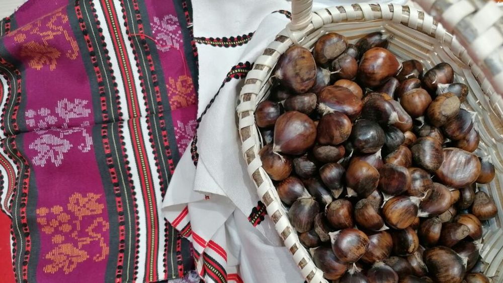 Castanele comestibile de la Polovragi, produs unicat la Târgul Internațional de Turism, București 2023