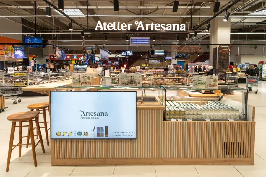 artesana, atelier, iaurt, lactate