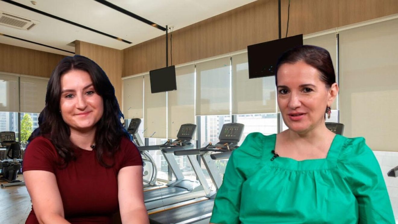 VIDEO | „FÂNTÂNA DE SĂNĂTATE” | Sica Burcin, instructor de fitness: „Multe femei îmi spun că le e rușine să vină la sală. Eu le încurajez, pentru că toți am avut un început. Nu e o rușine să mergi la sală, e o dovadă că vrei să faci ceva pentru tine”