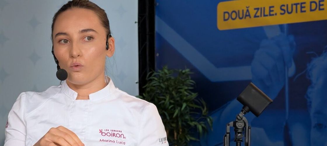 VIDEO | Marina Luca, chef patiser care a gătit pentru Natalie Portman și Lionel Messi, mesaj pentru cofetării: „Clientul trebuie să vă asocieze cu ceva. Dacă o să săriți dintr-un trend în altul, nu o să aveți o identitate”