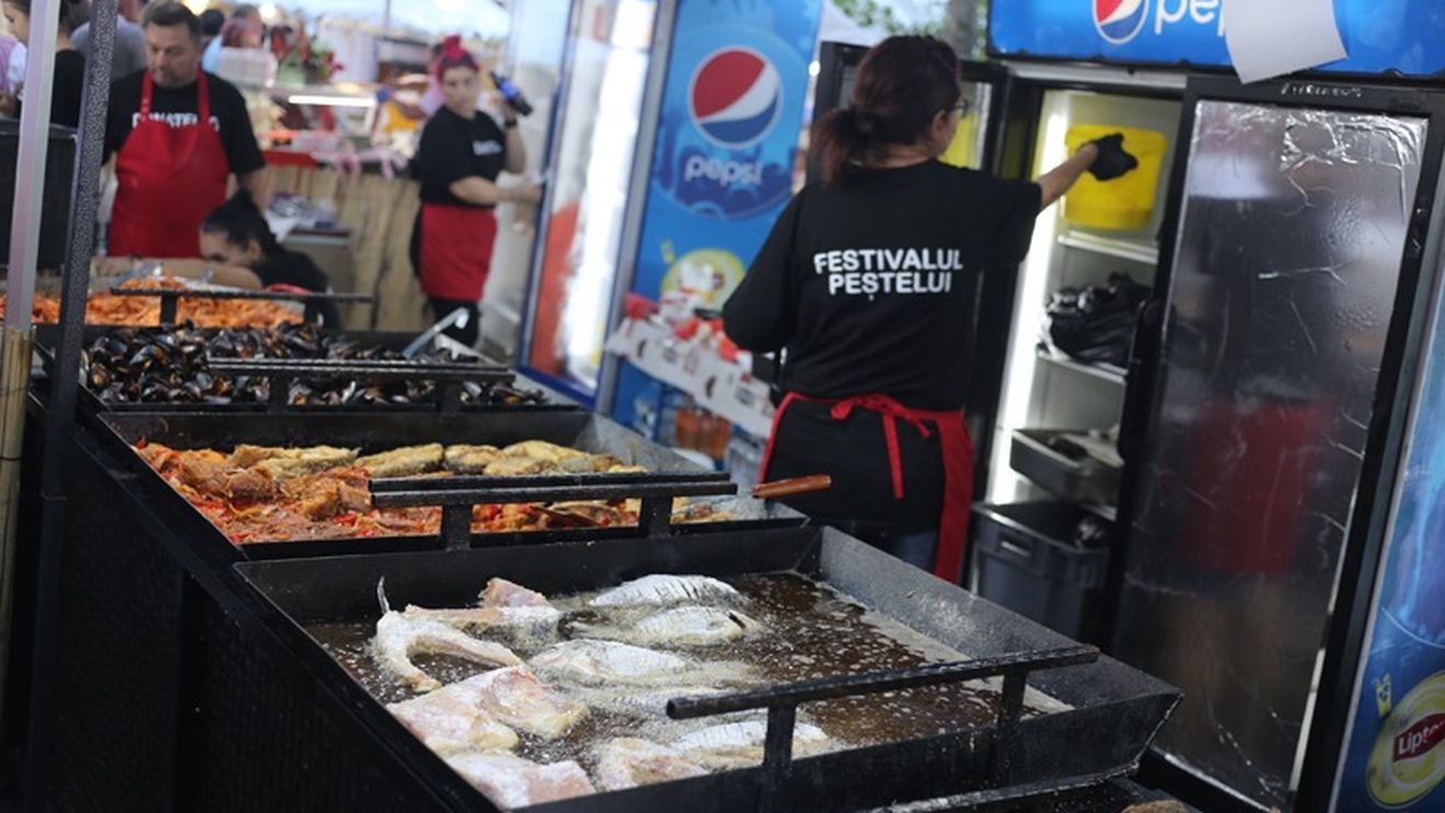Brăila: Show-uri culinare cu Horia Vîrlan şi concerte susţinute de 3 Sud Est şi Zdob&Zdub, la Festivalul Peştelui