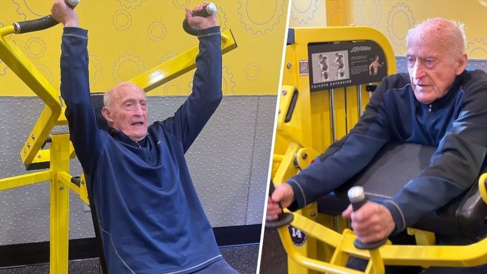 Un bărbat de 95 de ani încă se antrenează într-o sală de sport și atribuie longevitatea sa acestei diete celebre / Sfaturile lui pentru cei care doresc să trăiască mult includ alegerea partenerului potrivit