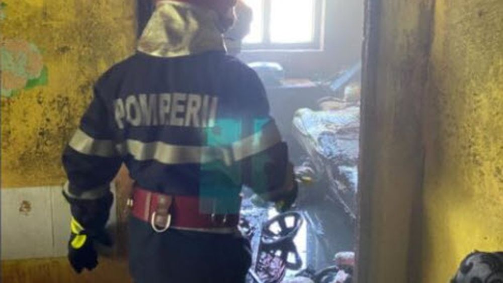 Un incendiu izbucnit la aparatul de gătit s-a soldat cu decesul proprietarului