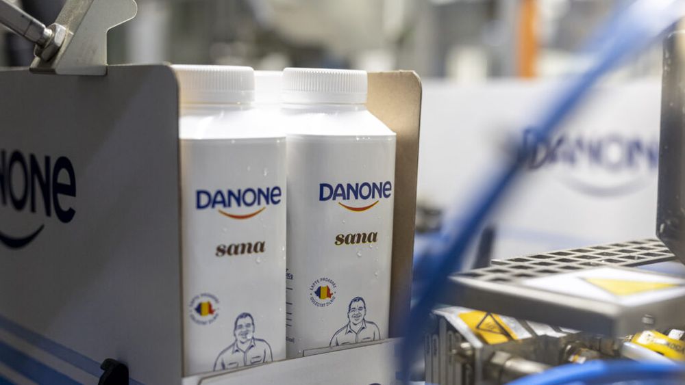 Danone investește peste 10 milioane de euro în fabrica din București și își crește capacitatea de producție cu 15%