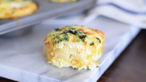 Hash brown crocant pentru micul dejun / O masă de dimineață rapidă, pe care o poți lua și la pachet dacă ești pe fugă