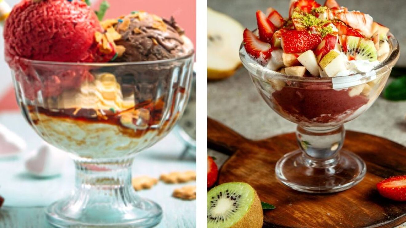 Înghețată sau salată de fructe, care îngrașă mai puțin? Câte calorii conține o porție din fiecare și de câtă mișcare e nevoie ca să le consumam