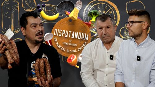 VIDEO | „DISPUTANDUM, un podcast despre gusturi cu Cosmin Dragomir” (Episodul 9) | Cârnații din Topor și făina cu măcinare lentă/ „Clienții noștri caută produse naturale și sunt dispuși să plătească pentru calitate”