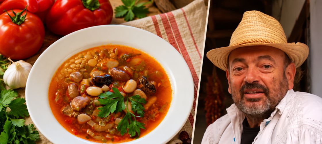 FOTO | „Pui die păsulă, că-i zamă die post!” / Rețeta veche, cu păstăi și roșii, culeasă de gastronomul  Mircea Groza 