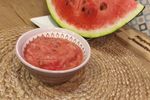 VIDEO | Sorbet cremos de pepene roșu, pe care îl faci ușor în casă, fără mașină de înghețată/ Doar trei ingrediente, pentru un desert fără zahăr