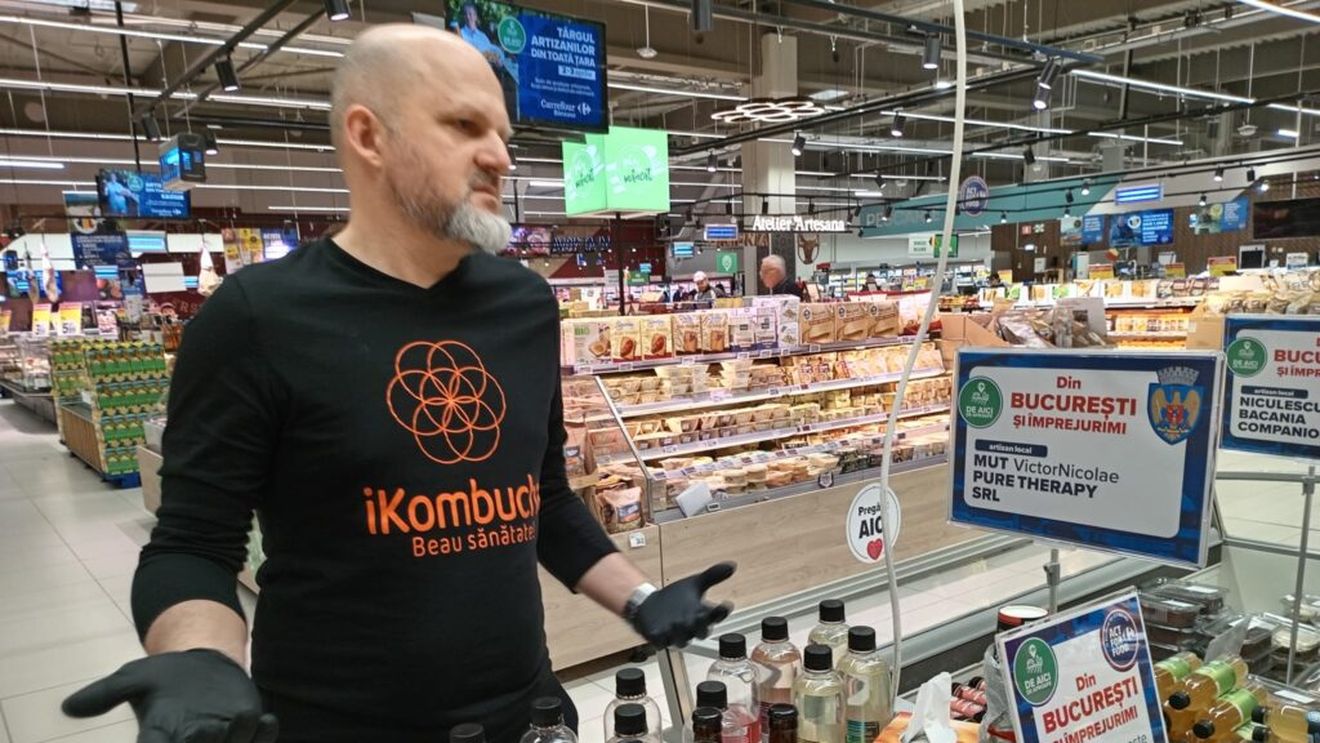 De la nevoie personală la brand în creștere: povestea iKombucha. Victor Mut: „Suntem singurii din Europa cu rețetă pe bază de miere”