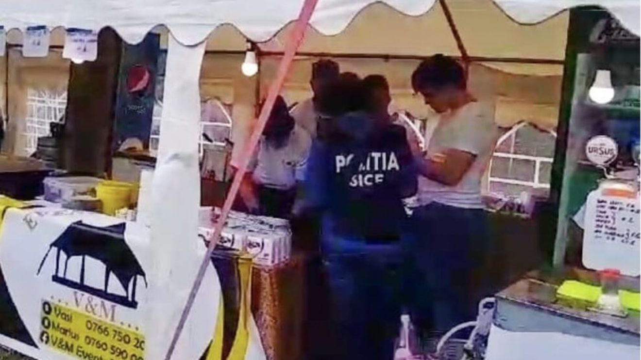 Toţi comercianţii controlaţi au fost găsiți în ilegalitate la zilele unei comune din Brașov / Erau fără case de marcat și cu alimente expirate / Amenzi de 80 de mii de lei