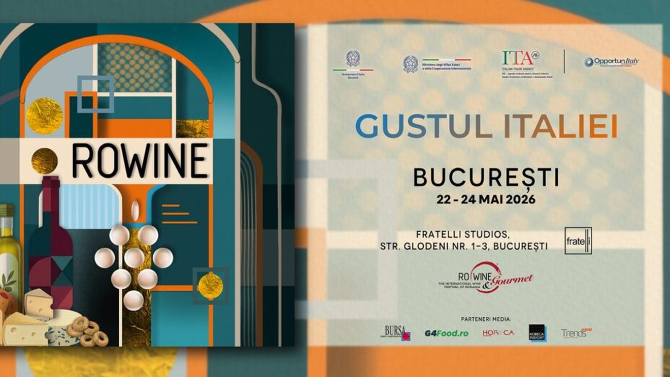 Vinuri, arome și tradiție: Salonul italian strălucește din nou la RoWine 2026 cu 21 de companii ce reprezintă excelența Made in Italy