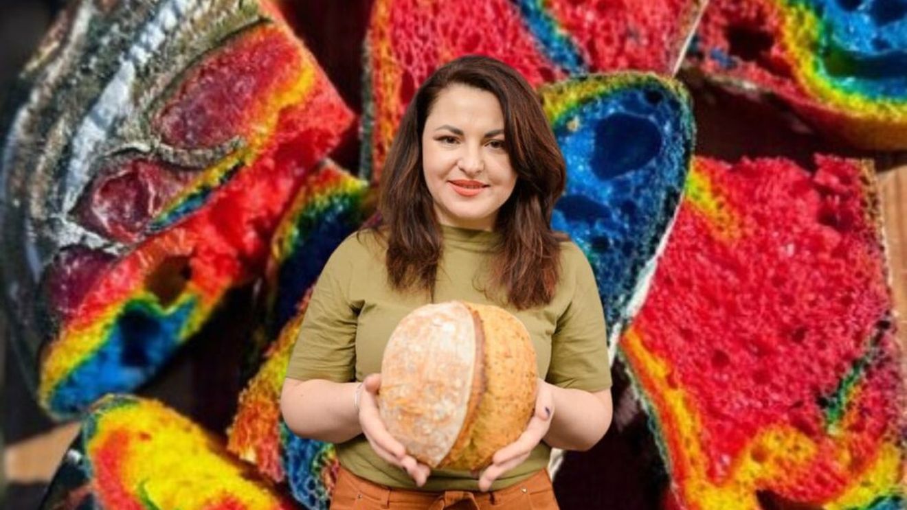 Doina Levițchi a transformat o tradiție veche în artă culinară modernă. Cum a ajuns să facă pâine pentru bebeluși și pâine multicoloră din maia naturală: „Când am apărut pe lume, în casa noastră se cocea pâine. Cocea mămica, bunicile, mătușile, toată mahalaua, ba chiar tot satul”