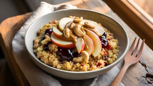 Proteine la micul dejun. Cum poți folosi cel mai ușor quinoa la masa de dimineață