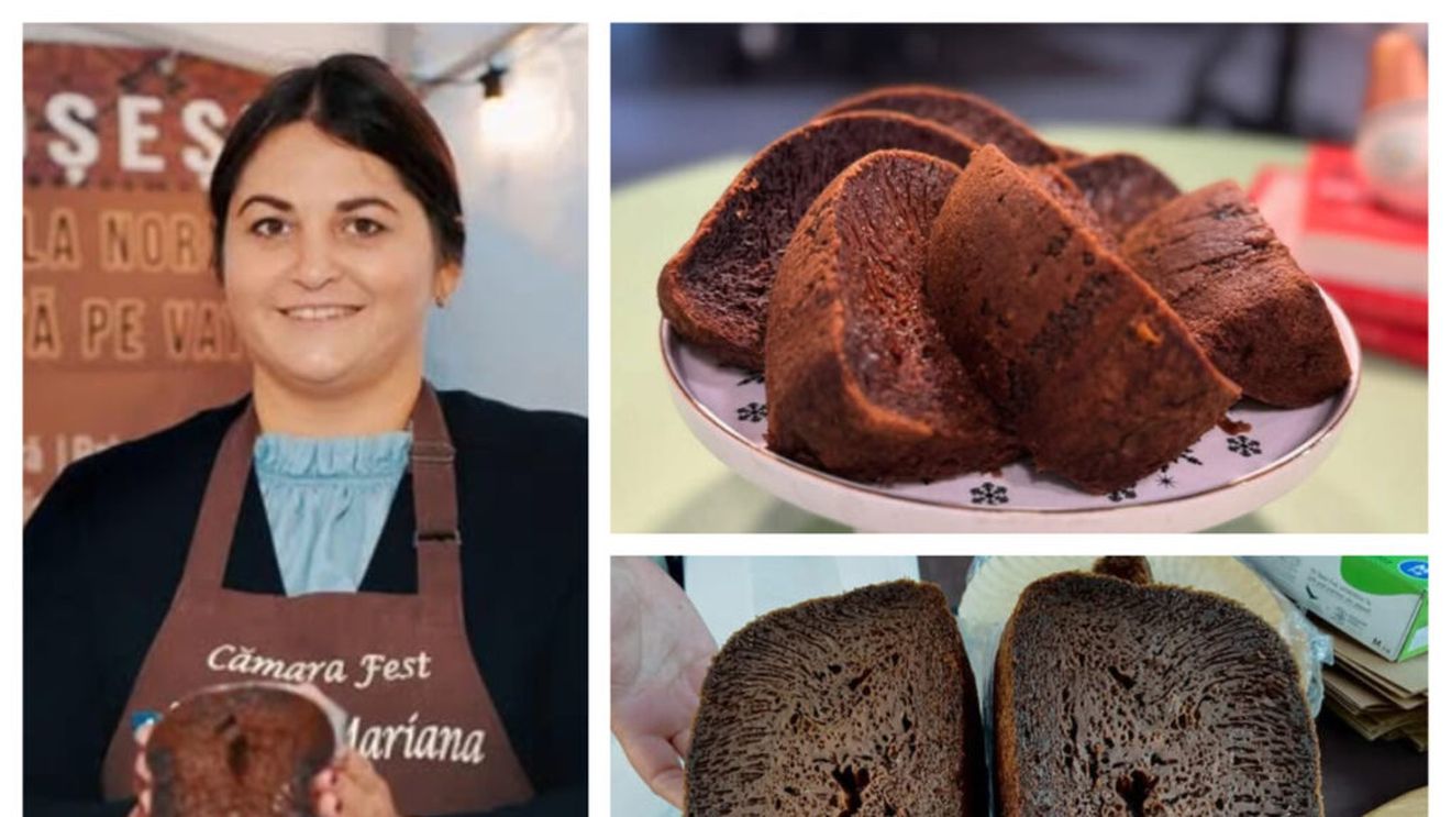 „Babă Neagră” – Desertul moldovenesc readus la viață de o tânără în timp ce era gravidă / Mariana Zabrian: „Am găsit rețeta scrisă de mână într-o carte veche și am copt-o împreună cu mama. Avea exact gustul din copilăria mea” / Desertul umed este undeva între prăjitură și budinca cu caramel