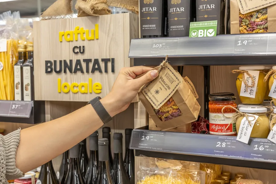 Raftul cu Bunatati Locale acum in Bucuresti