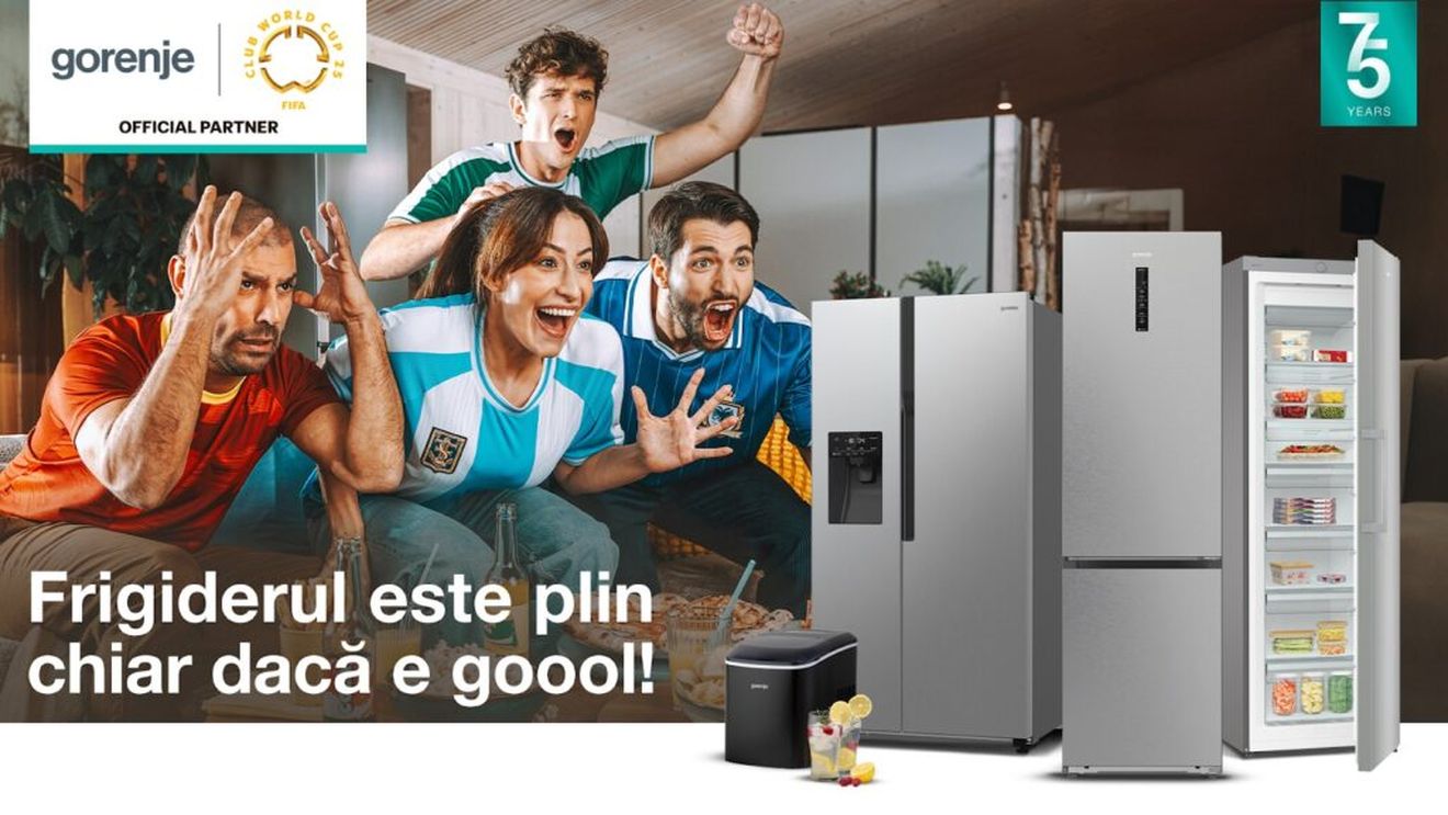 5 motive pentru care frigiderul Side by Side de la Gorenje îți face viața mai ușoară în bucătărie