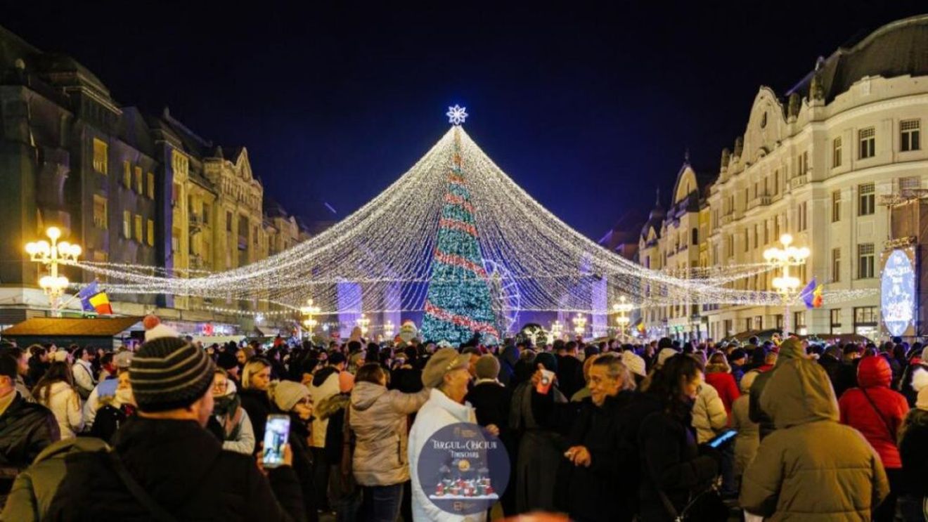 Două târguri de Crăciun la Timișoara, unde vizitatorii pot regăsi gusturile copilăriei